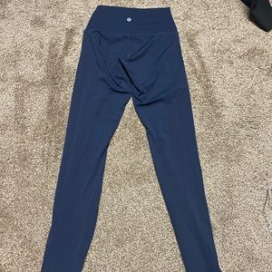 Lululemon wunder under train leggings
